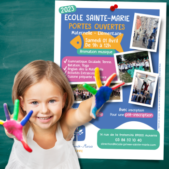Auxerre : Portes ouvertes à l'école Sainte-Marie