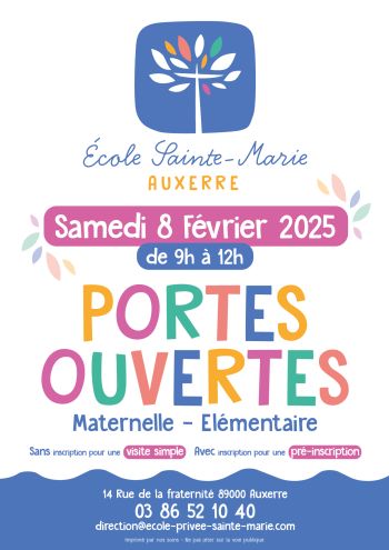 Portes ouvertes 8 février 2025